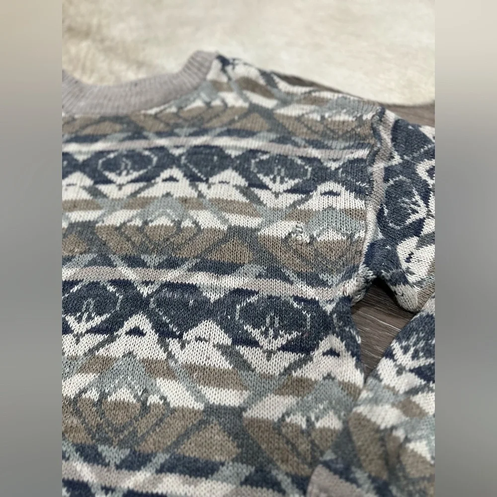 Vintage Northwest Territory 90’s Wool Grandpa Chunky Knit Sweater XL Men’s